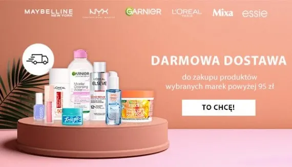 Elnino Parfum - Darmowa dostawa na produkty produktów NYX Professional Makeup, Essie, L'Oréal Paris, Mixa, Garnier i Maybelline