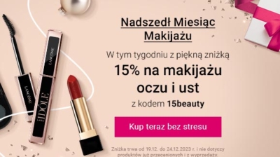 NOTINO – 15% zniżki na kategorie Kosmetyki i Zdrowie